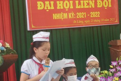 ĐẠI HỘI LIÊN ĐỘI NĂM HỌC 2021-2022